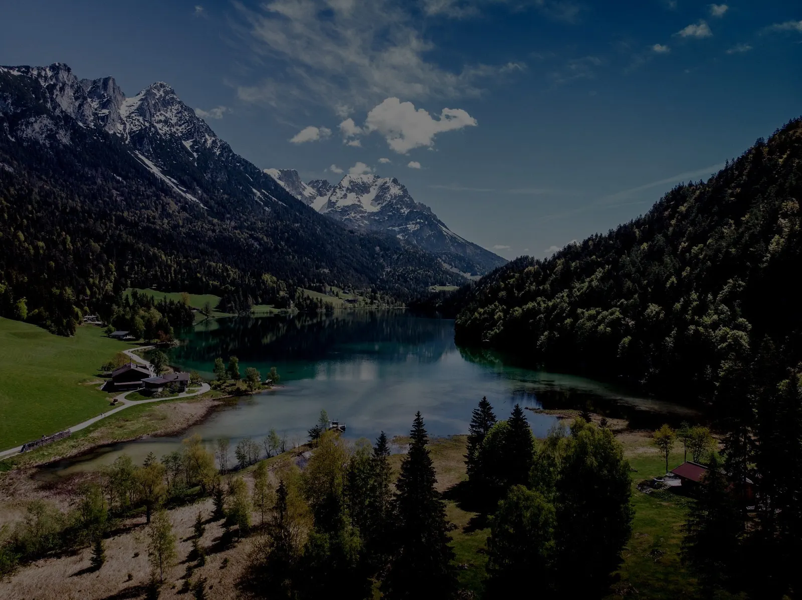 Hintersteiner See im Frühling